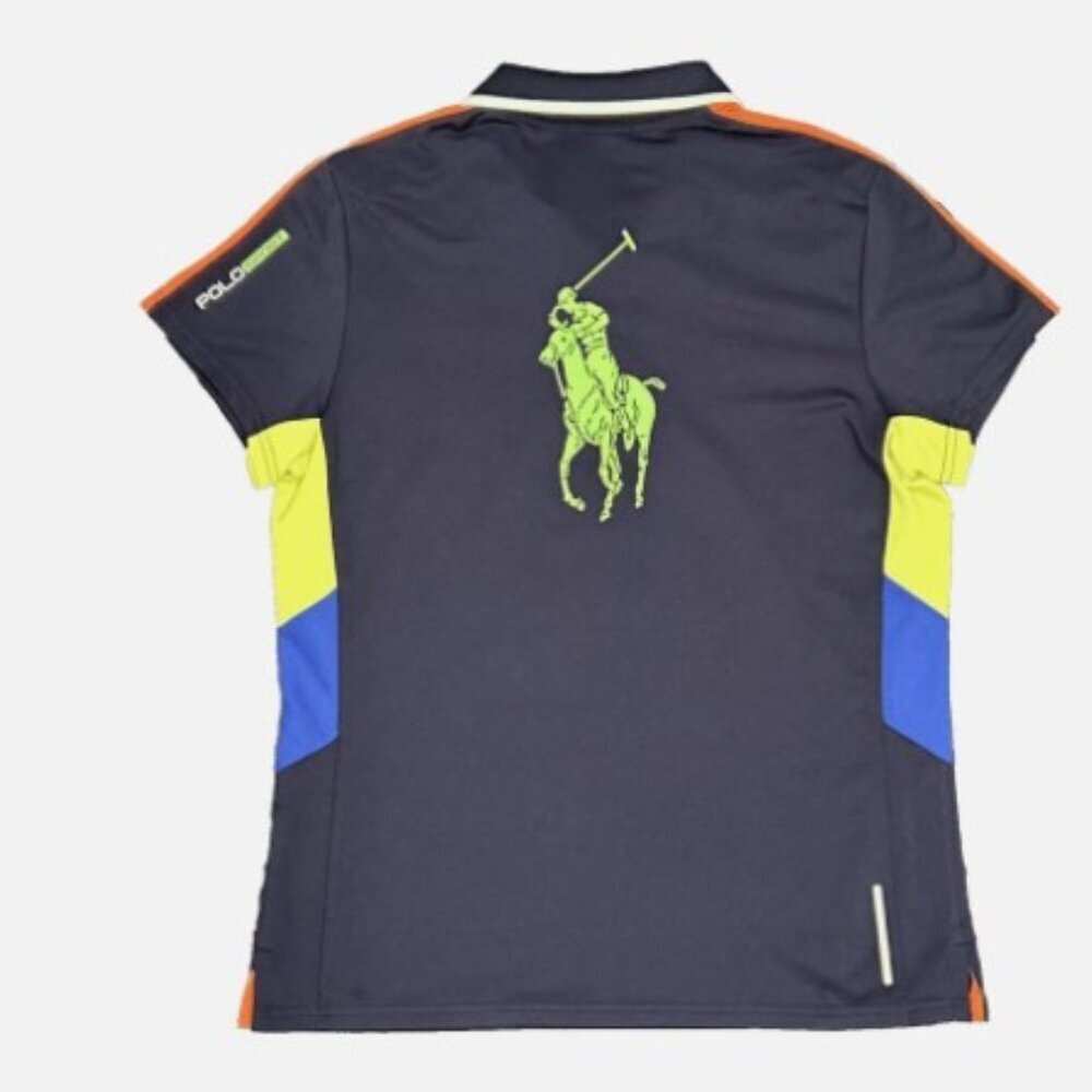 Official Polo Ralph Lauren US Open 2016 Ball Person Polo Shirt Women's Size Med - Picture 2 of 10
